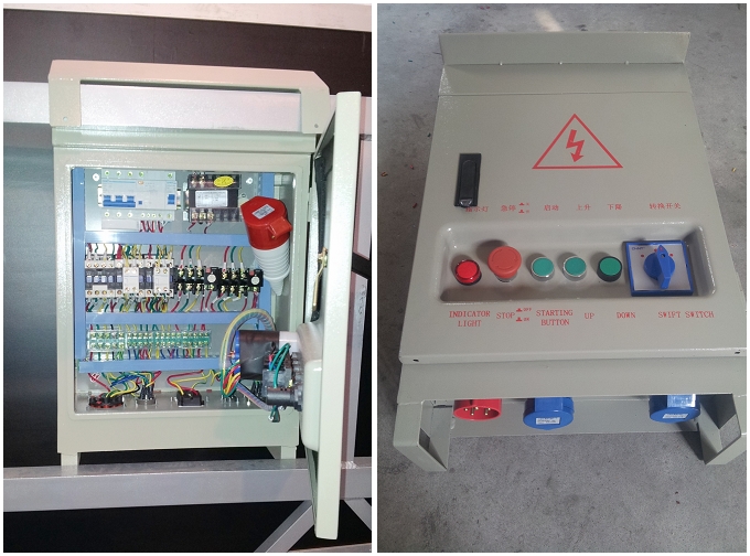 Suspended Platform Parts , Electrical Control Box For Suspended Platform