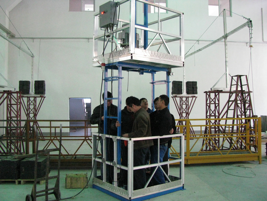 600kg Rated Capacity Suspended Elevators Installation Platform