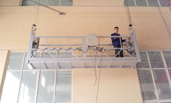 Alloy Aluminum Scaffold Suspended Working Platform For Building Facade Maintenance