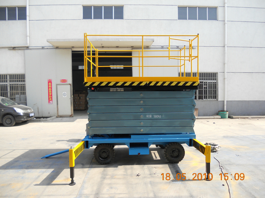 SJY 0.3 300 kg Manual Aerial Work Platform Scissor Lift