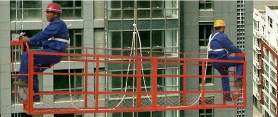 High-strength Pedal Suspended Work Platform Scaffolding Systems