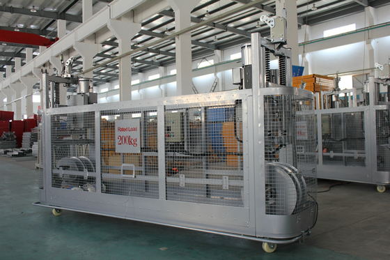 Customized BMU Steel Suspended Access Systems Gondola with Winch