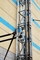 Height Adjustable Double Mast Climbing Work Platform 1700 kg Anti-falling