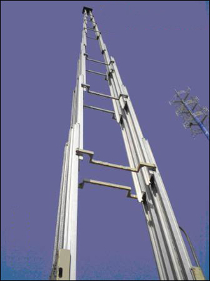 Rated Load 150 kg Hydraulic Lift Platform for Working Height 16 / 18 m