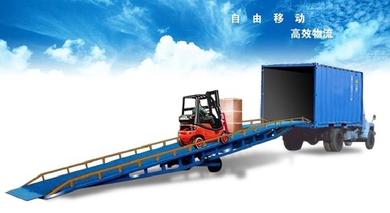 Manual Dock Leveler Hydraulic Dock Leveler Ramps with Tongue Plate 0.3 m