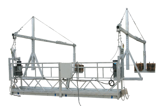 ZLP500 5 KN 4T31 Rope Lightweight Scaffolding Suspended Platform